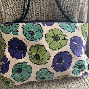 Kate Spade large canvas tote - excellent shape